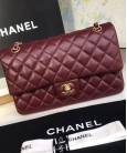 Сумка Medium Classic Double Flap Bordeaux